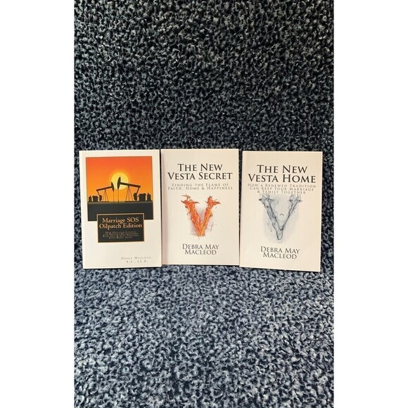 THREE Marriage Books By Debra Macleod - Picture 1 of 4